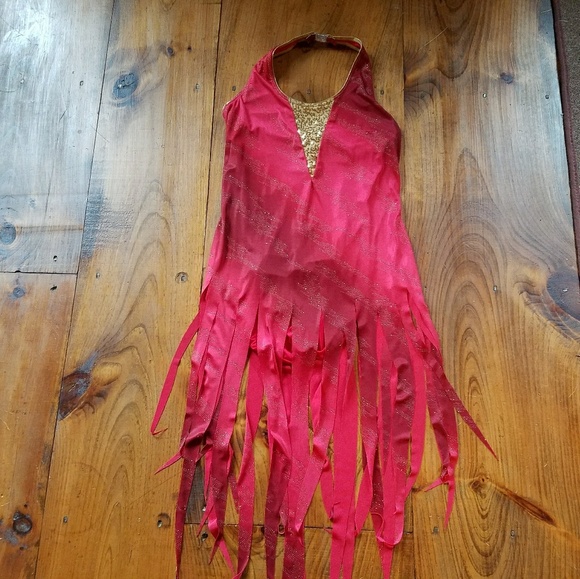 curtain call Other Flamenco Salsa Jazz Skate Dance Halloween Costume